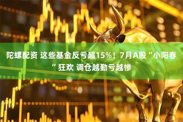 陀螺配资 这些基金反亏超15%！7月A股“小阳春”狂欢 调仓越勤亏越惨